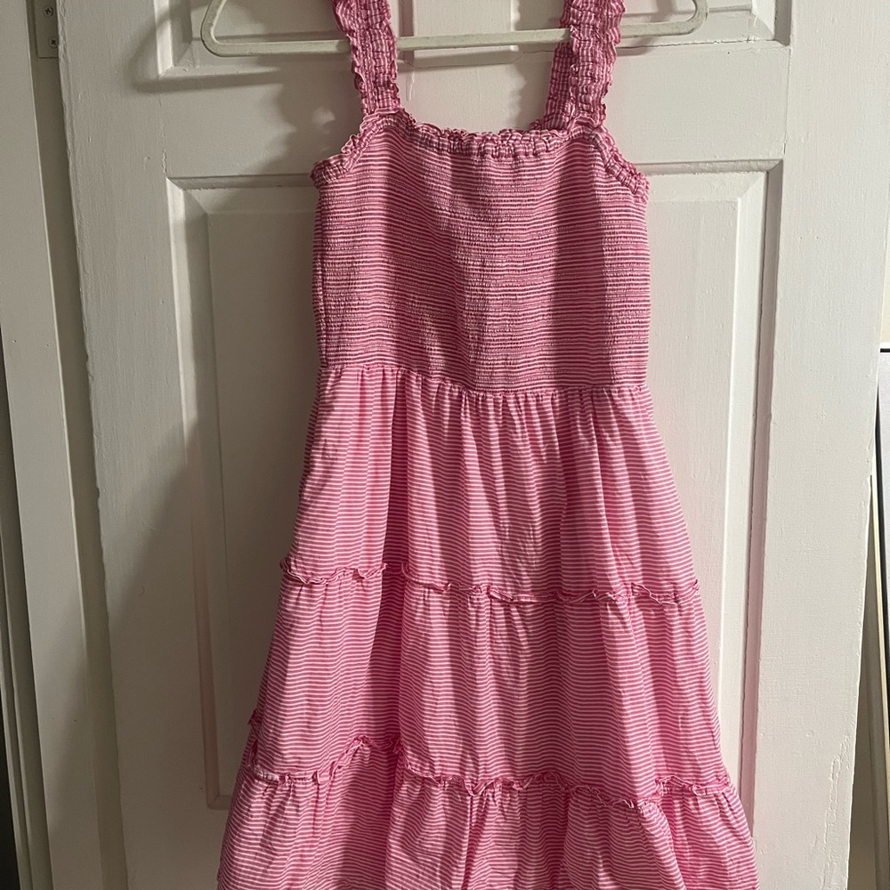 Pink Striped J Crew Small Dress